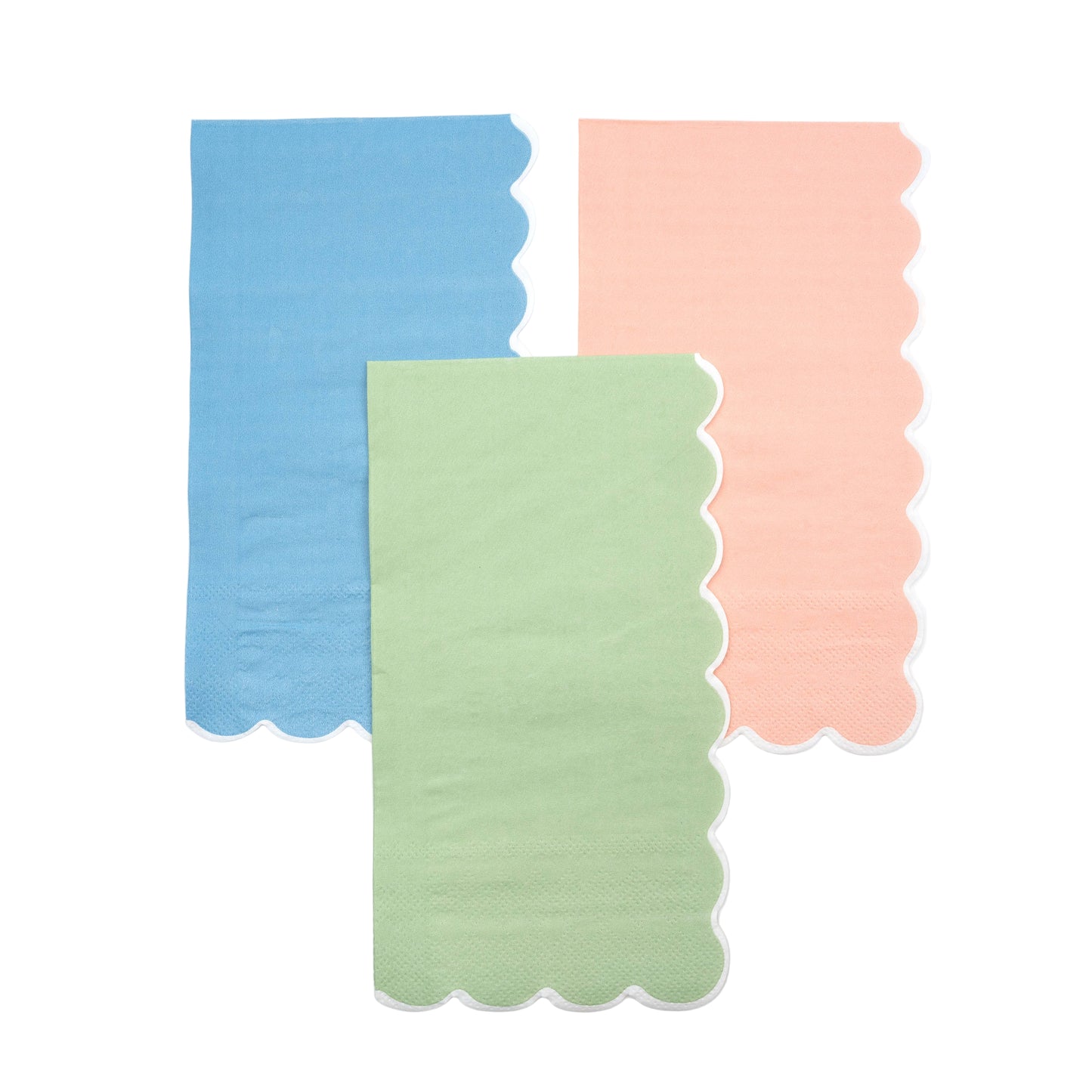 Pastel Scallop Napkin