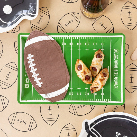 Football Paper Dinner Napkin