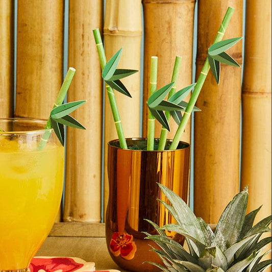 Tropical Paper Straws