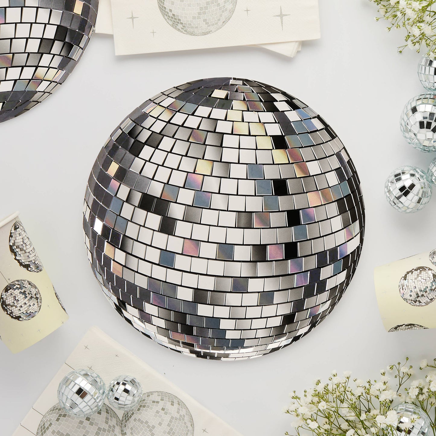 Disco Paper Dessert Plates