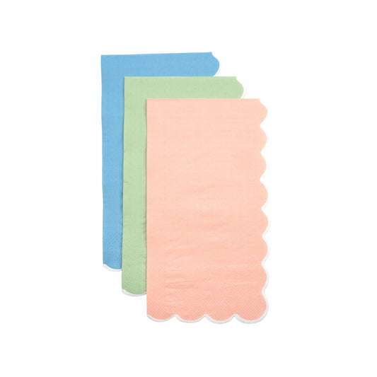 Pastel Scallop Napkin