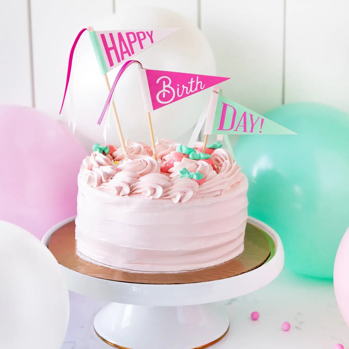 Happy Birthday Cake Topper