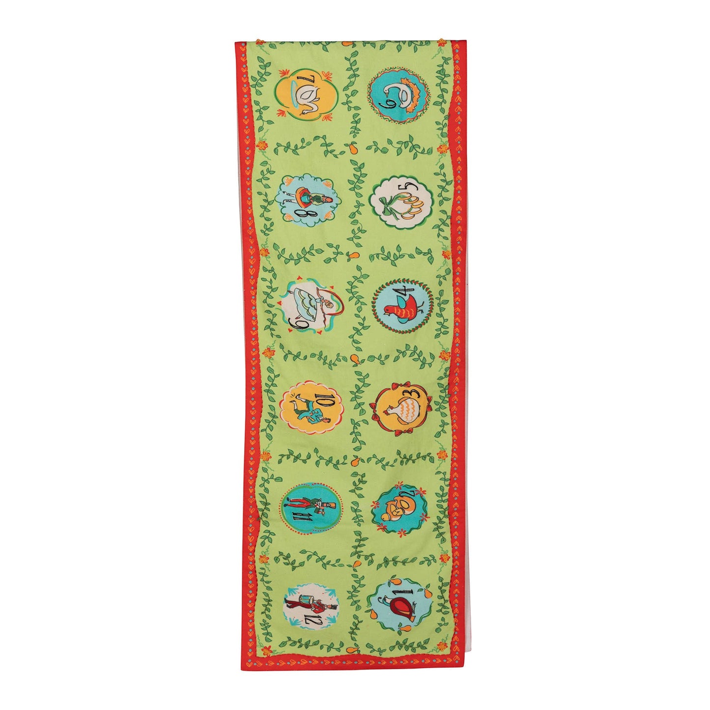 12 Days of Christmas Table Runner