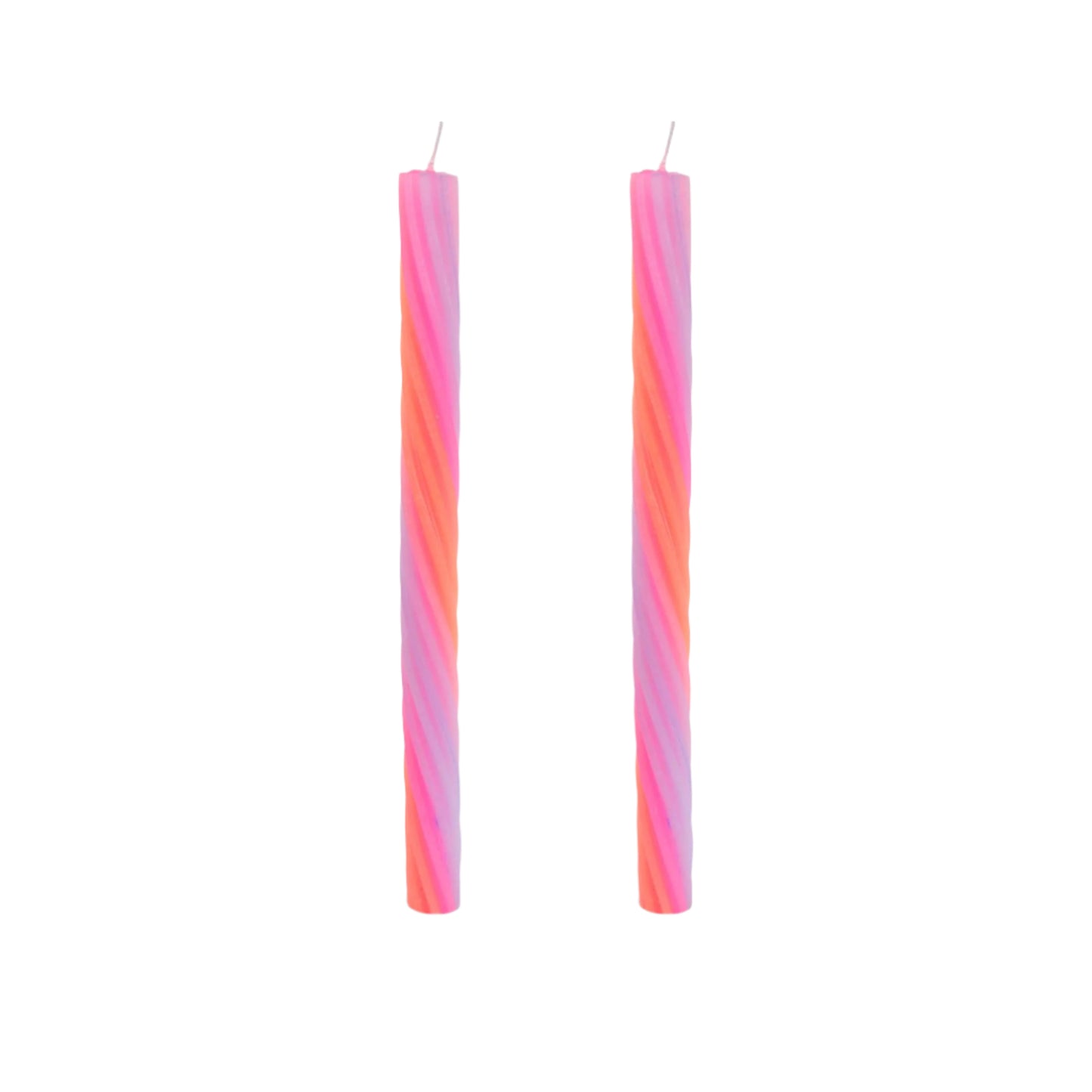 Rope Candles Orange (2 Pack)