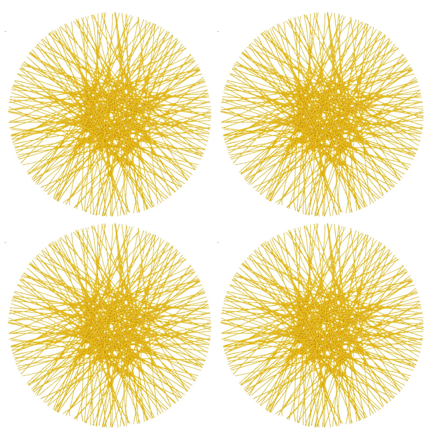 Yellow Straw Placemat