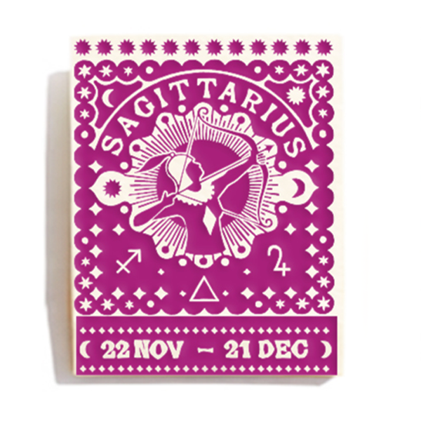 Sagittarius Zodiac Matchbook
