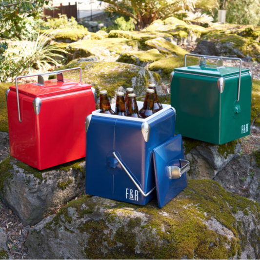 Vintage Metal Cooler