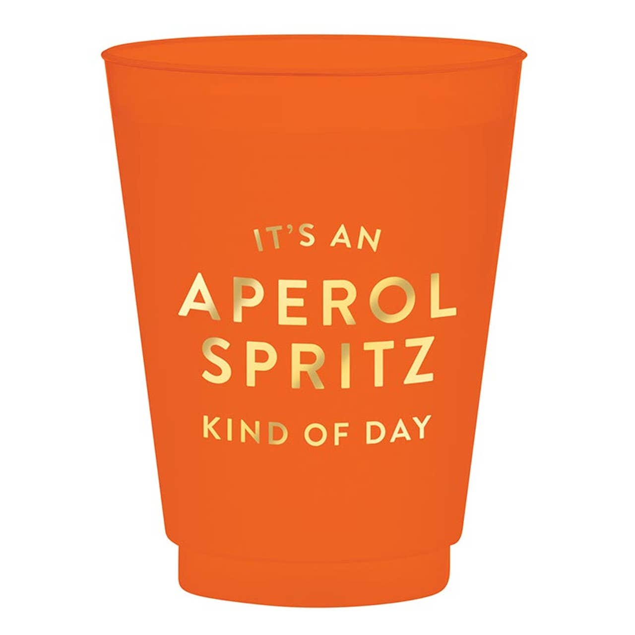 Aperol Spritz Frosted Cup