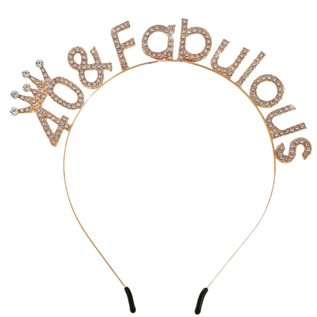 40 & Fabulous Headband