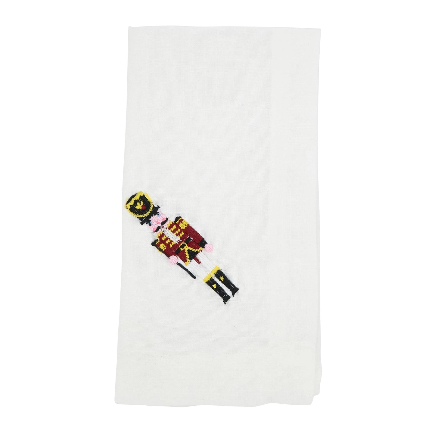 Emboidered Nutcracker Napkin