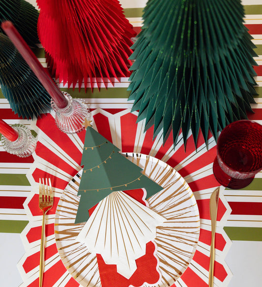 Red Celebration Paper Placemats