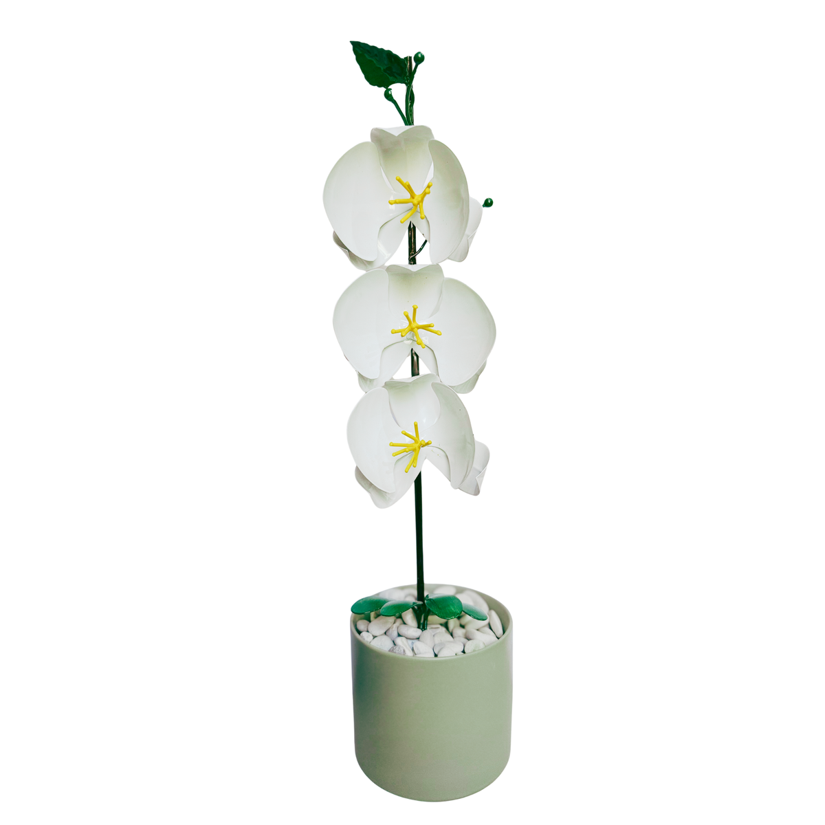 Metal Orchid Flower