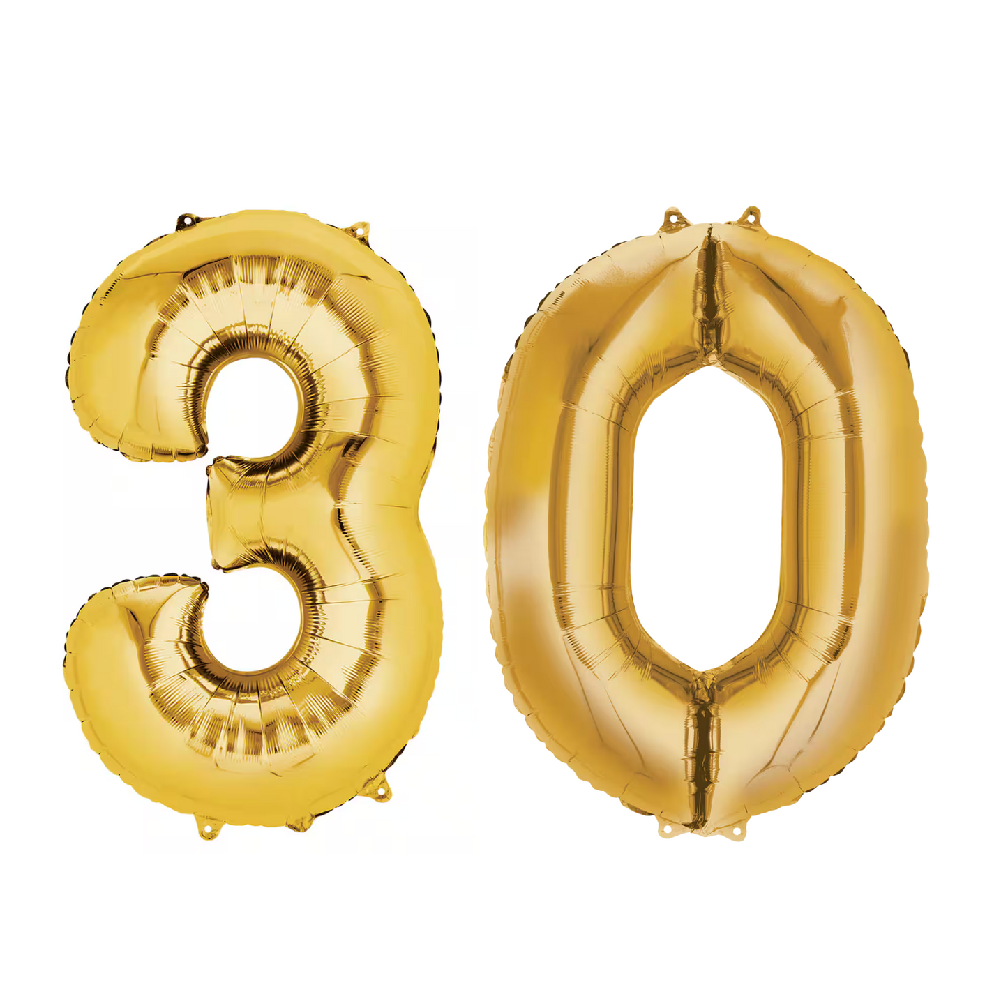 #30 Gold Foil Balloons