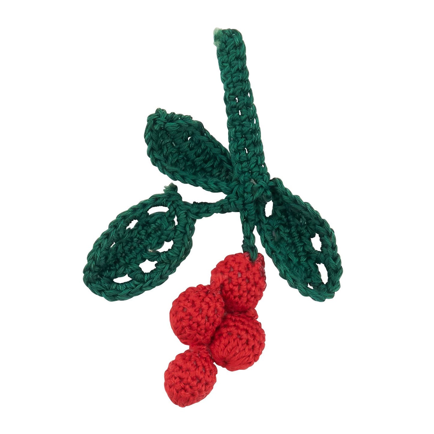 Crocheted Red Berry
