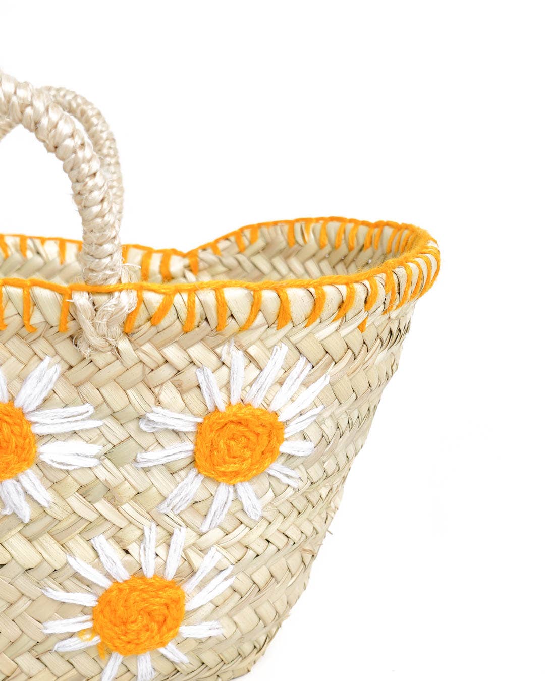 Small Daisy Market Basket