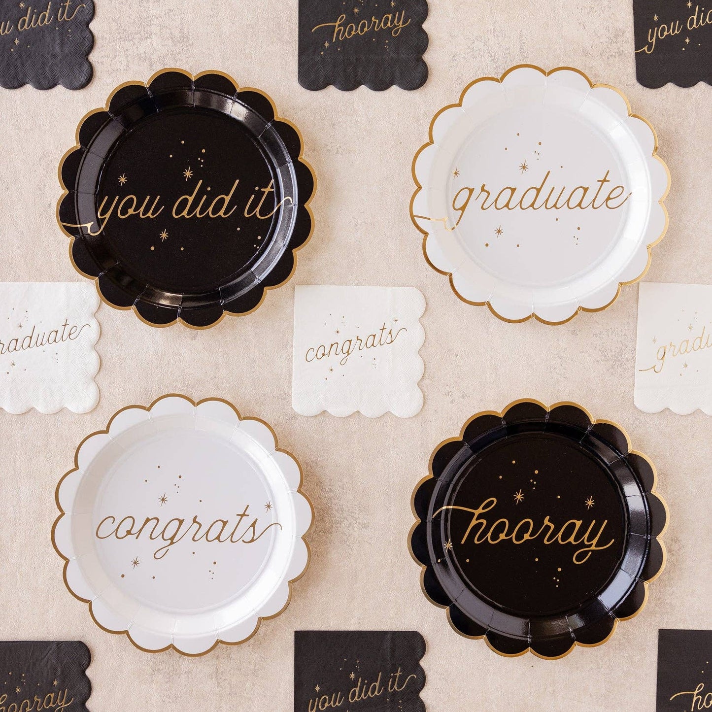 Graduate Well Wishes Plate