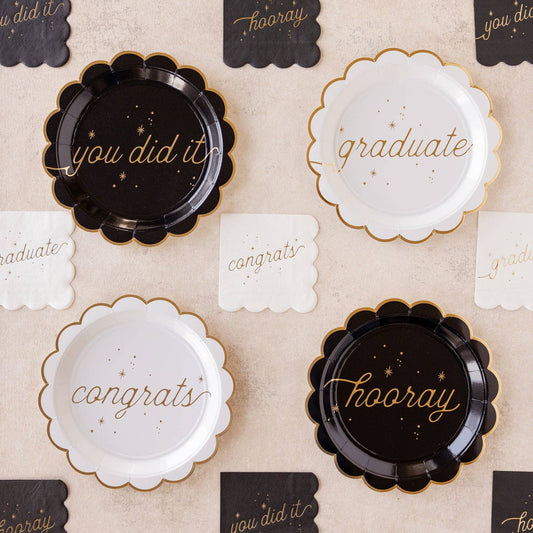 Graduate Well Wishes Plate