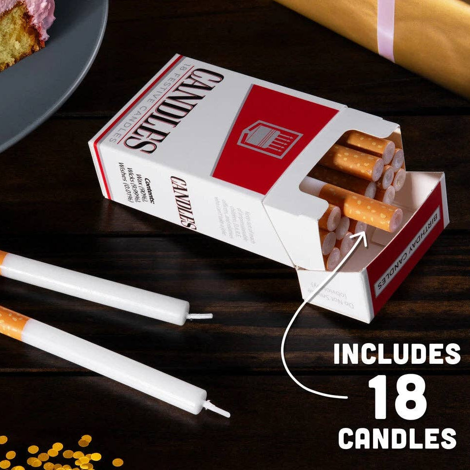 Cigarette Birthday Candles