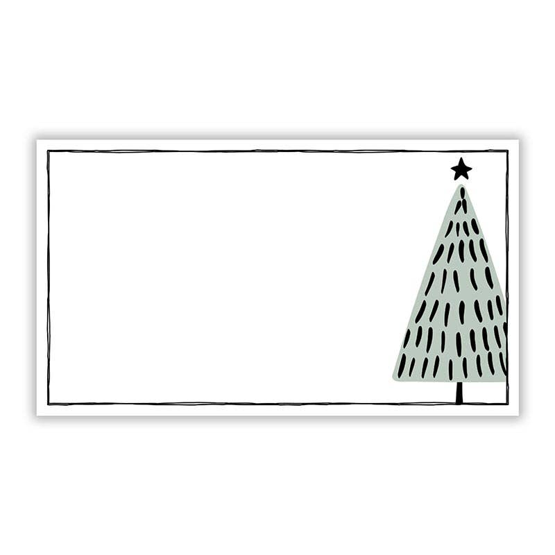 Christmas Tree Place Cards