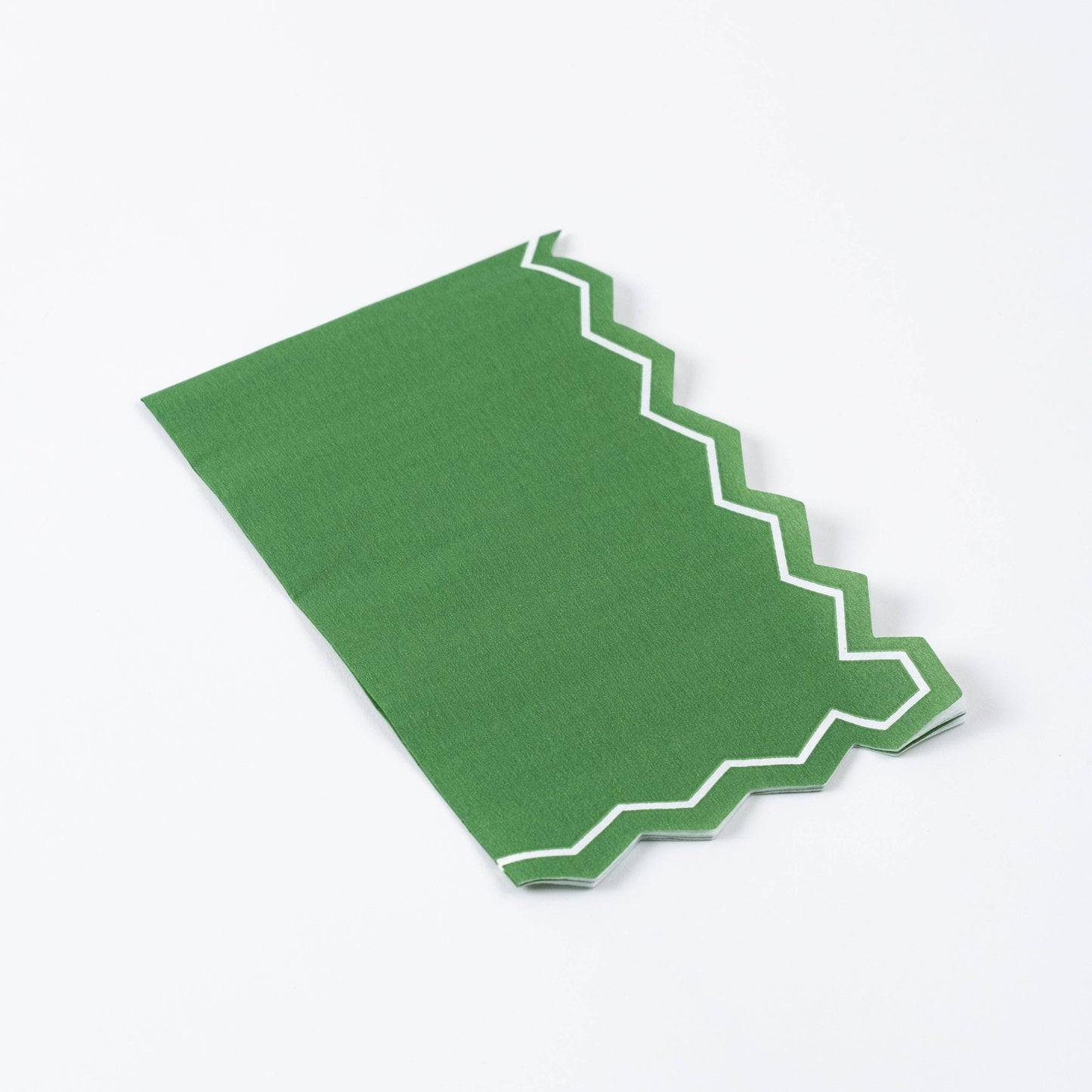 Green Zig Zag Napkin