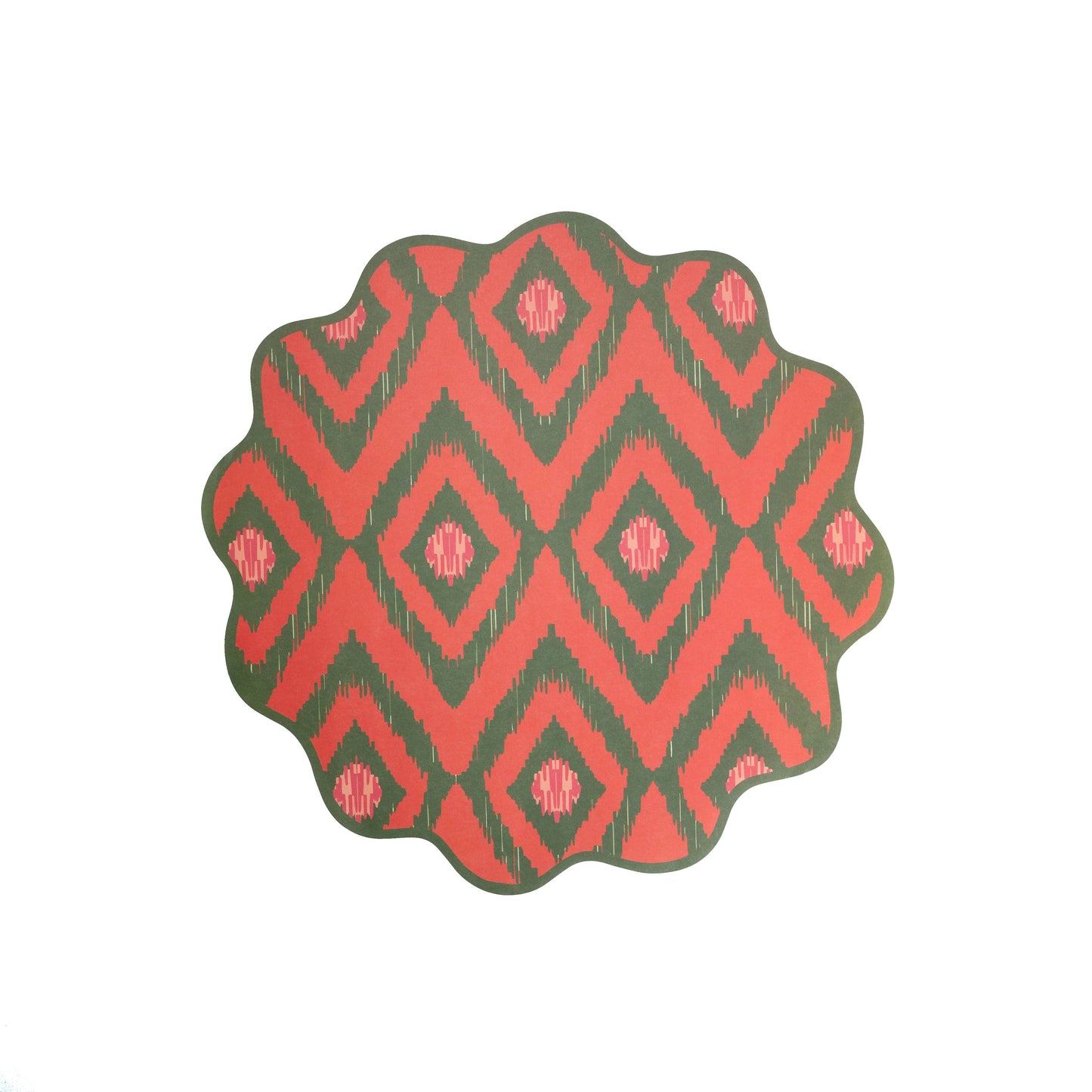 Ikat Paper Placemats