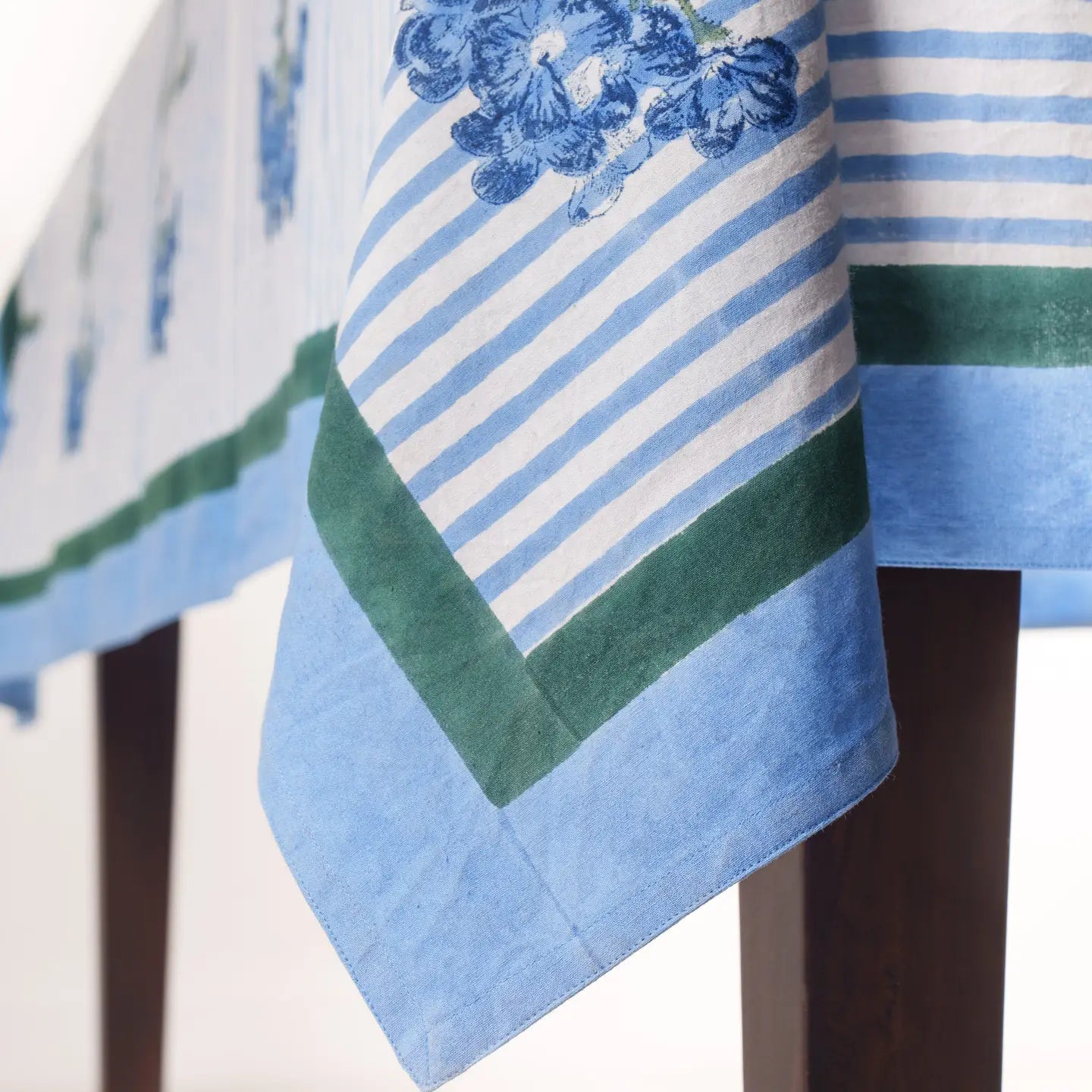 Blue Hydrangea Tablecloth