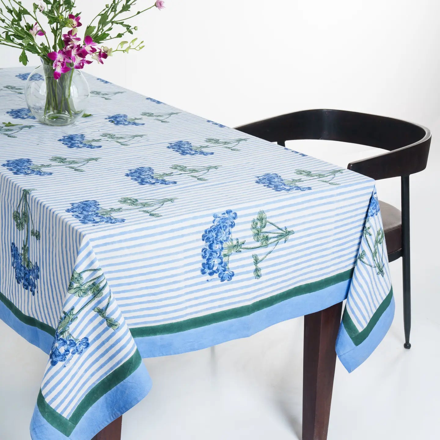 Blue Hydrangea Tablecloth