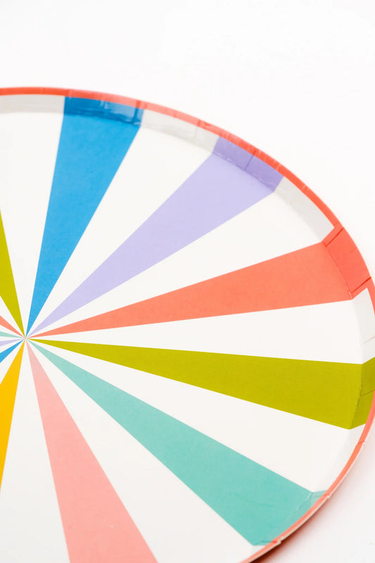 Sun-Soaked Paper Plates