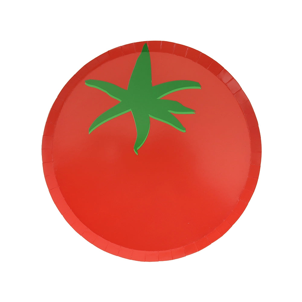 Tomato Paper Plate