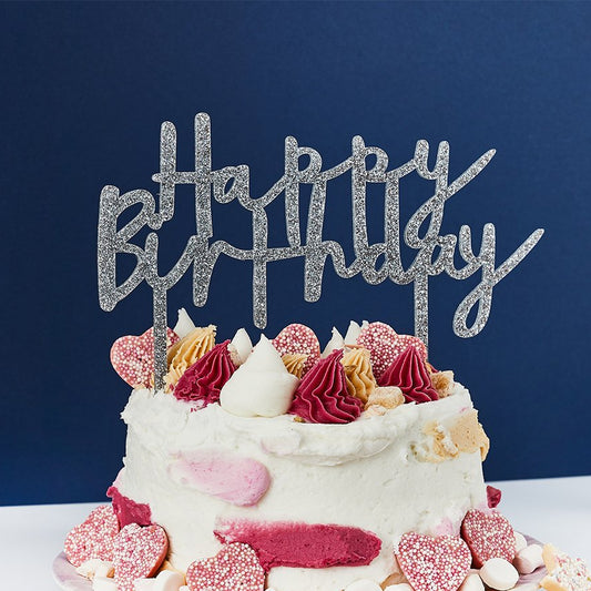 Happy Birthday Cake Topper