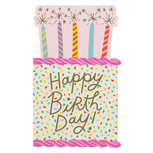 Birthday Cake Napkins