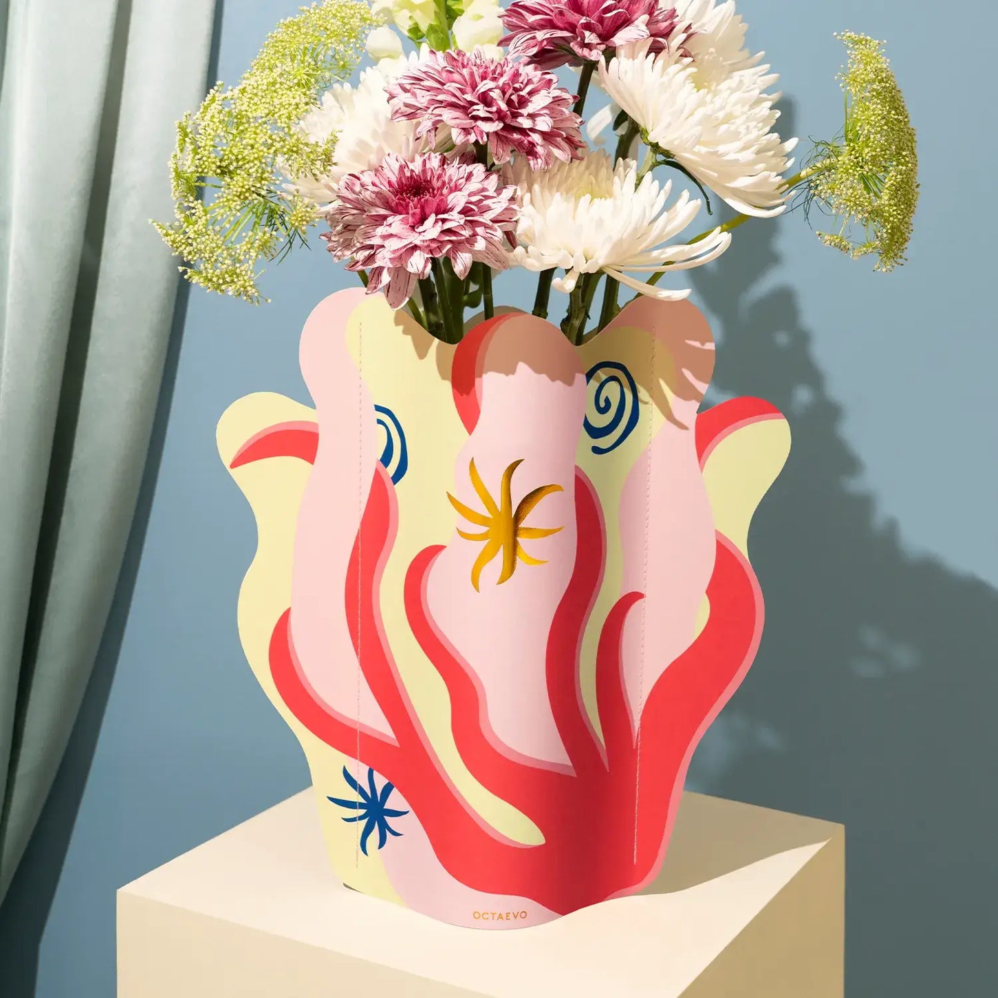 Paper Coral Vase