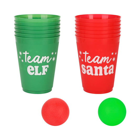 Santa vs. Elf Party Pong Game