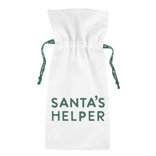 Santas's Helper Wine Bag