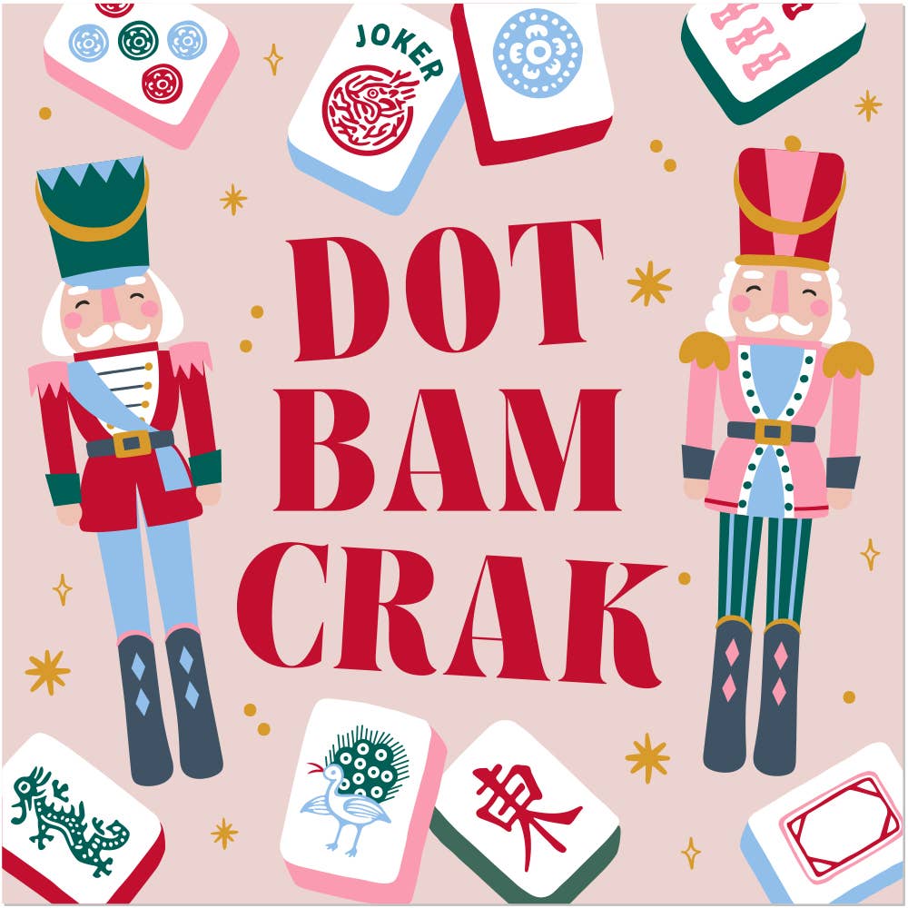 Dot Bam Crak Nutcracker Cocktail Napkins