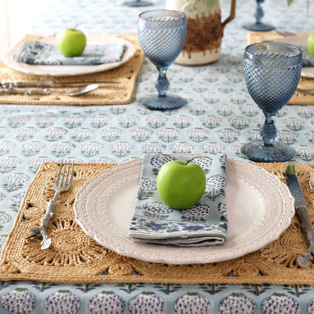 Hand Block Granada Tablecloth