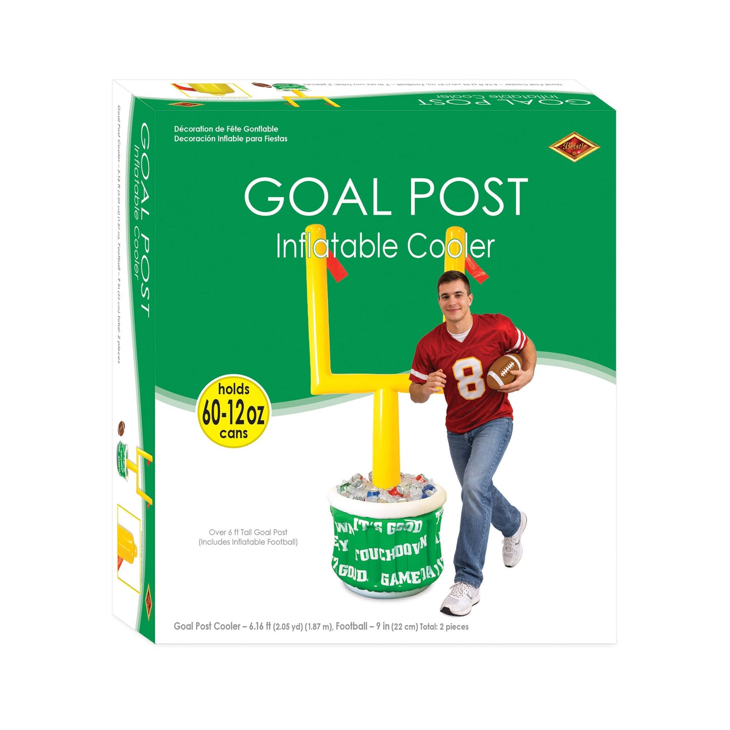 Inflatable Goal Post Football Cooler