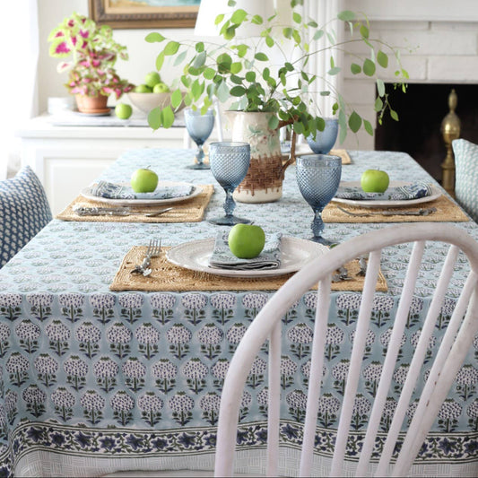 Hand Block Granada Tablecloth