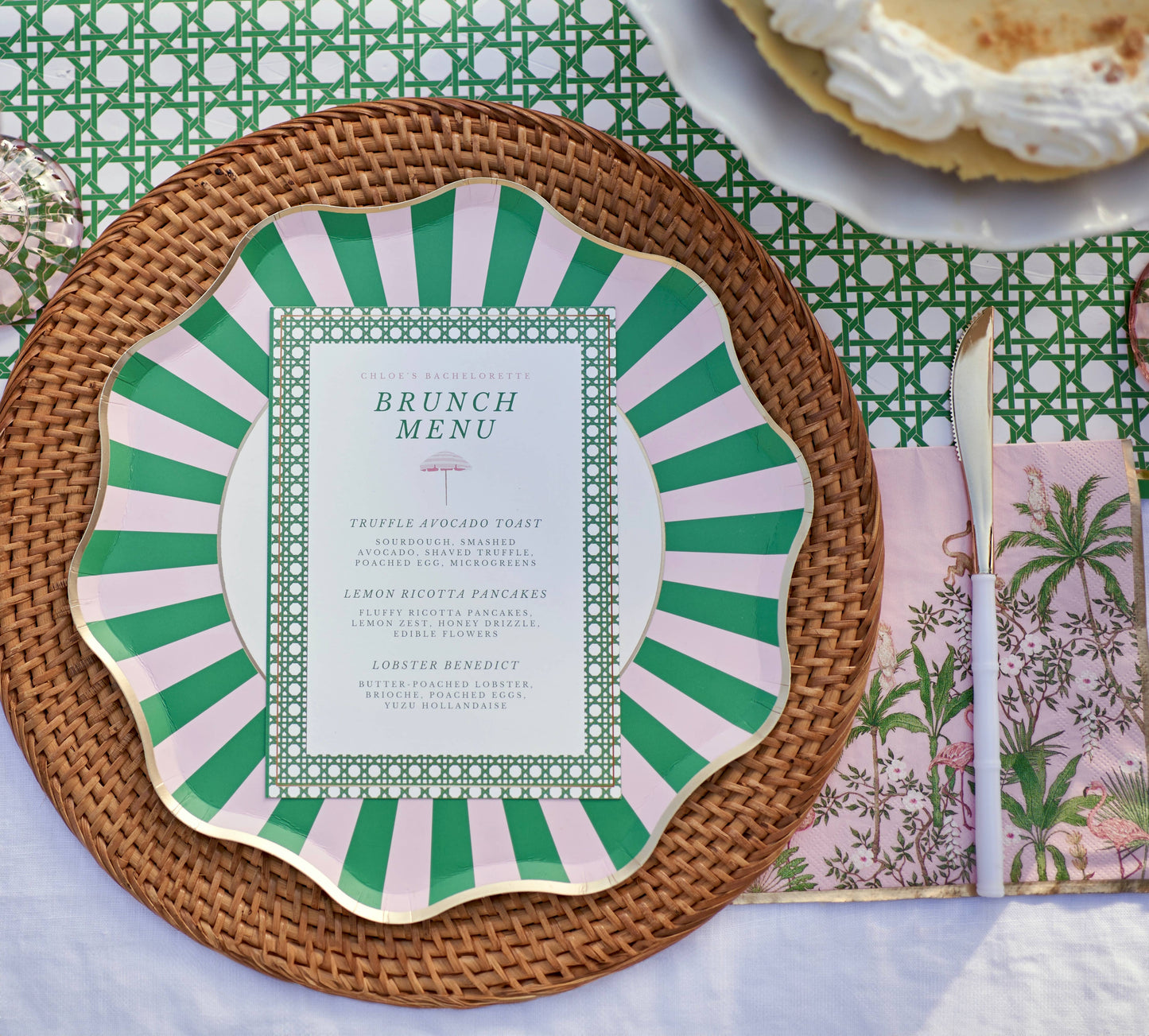 Palm Beach Large Paper Napkins