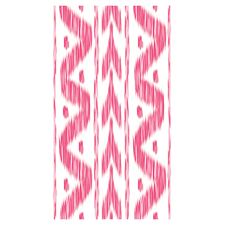 Pink Ikat Paper Napkin/ Guest Towel