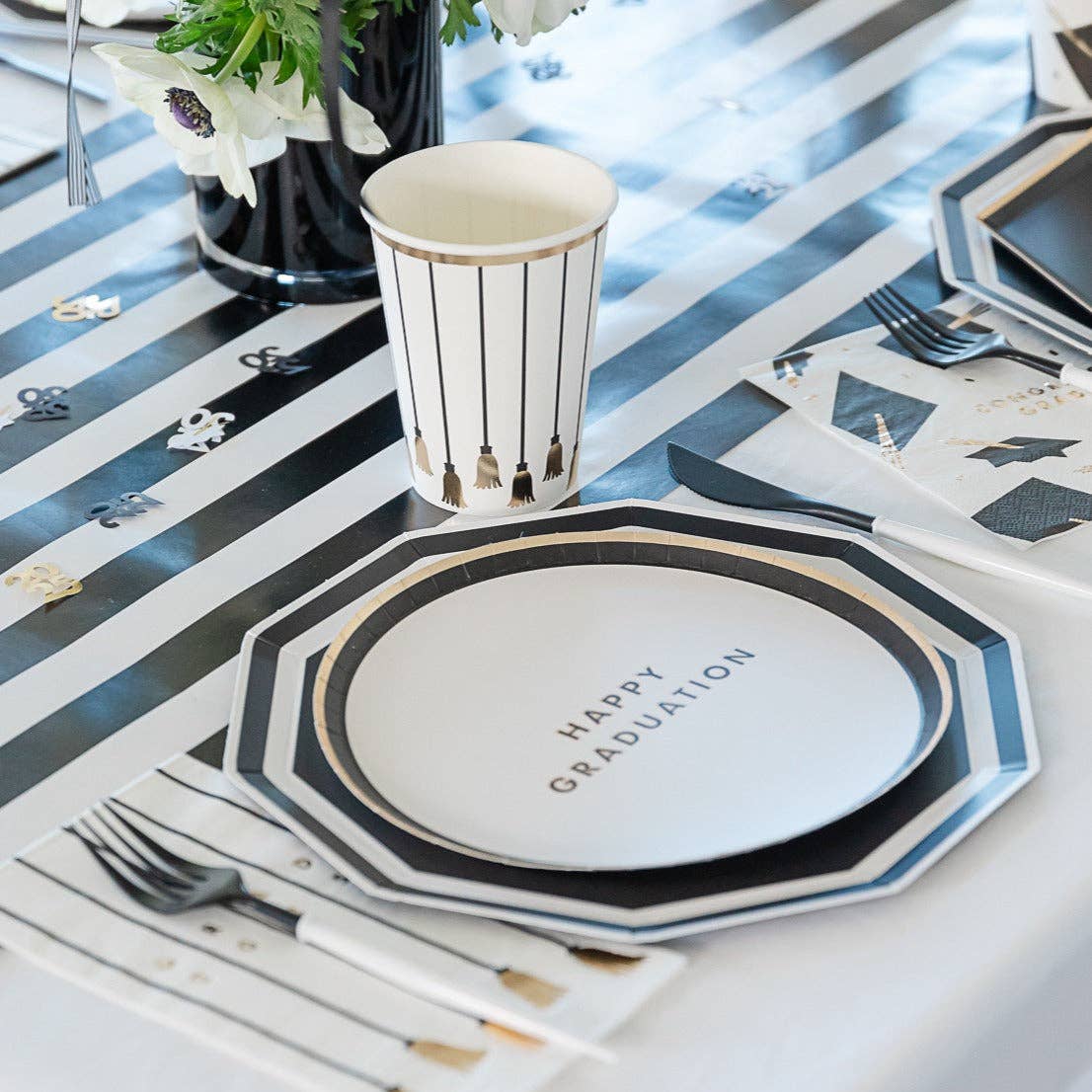 Happy Graduation Paper Dessert Plates