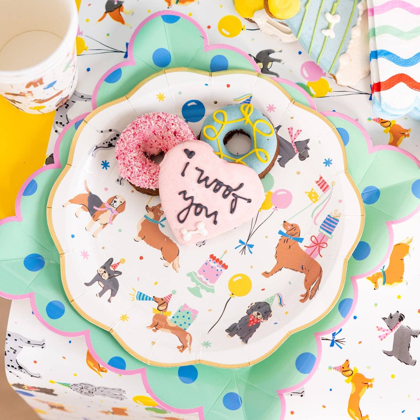 Doggy Birthday Plate