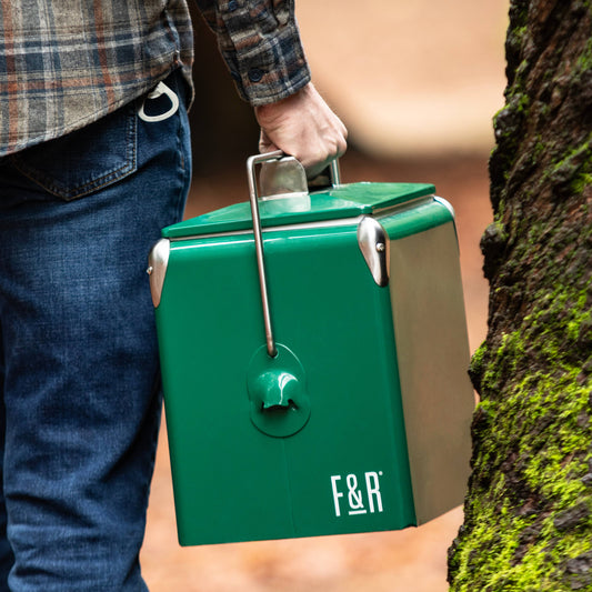 Vintage Metal Cooler