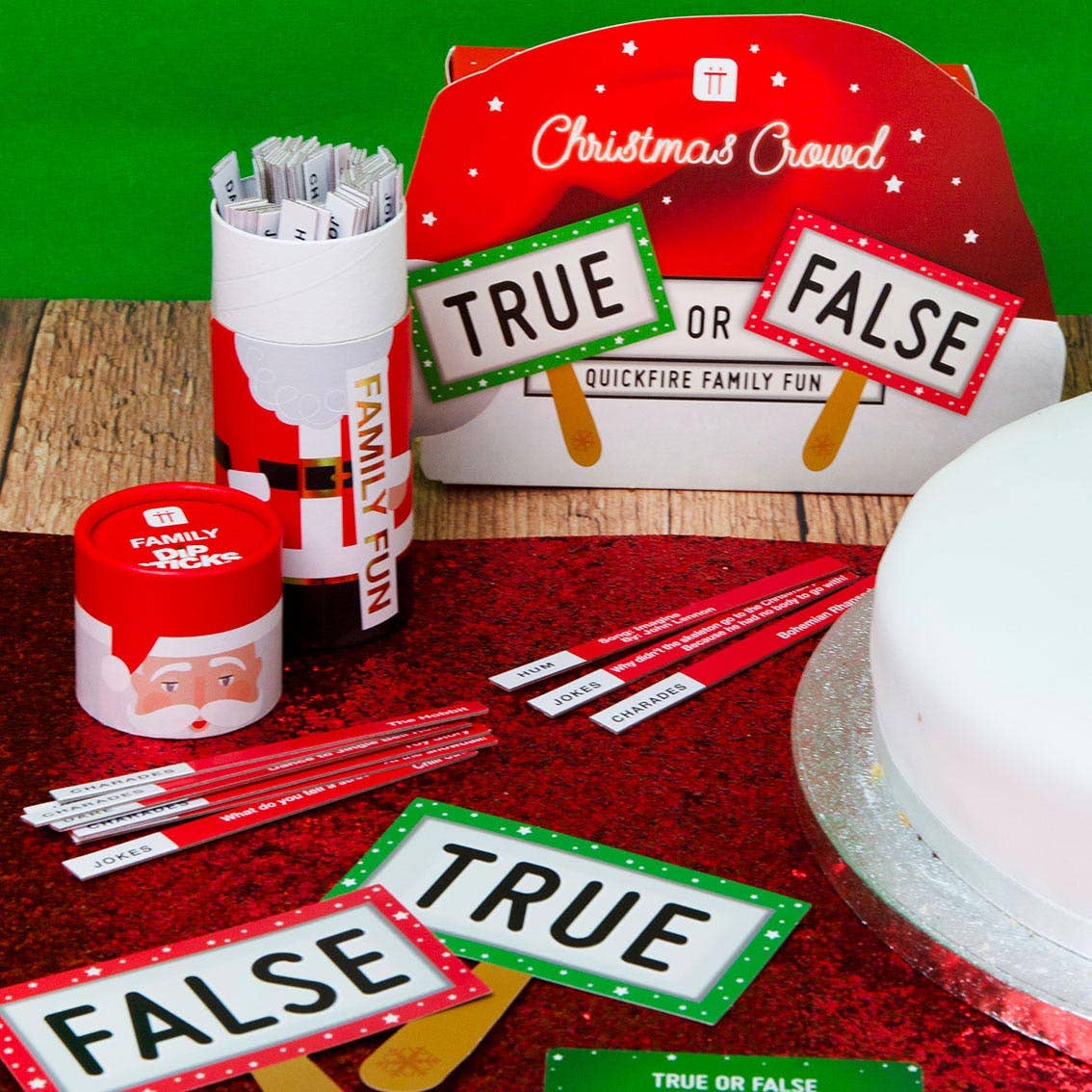 Santa Dipsticks Game