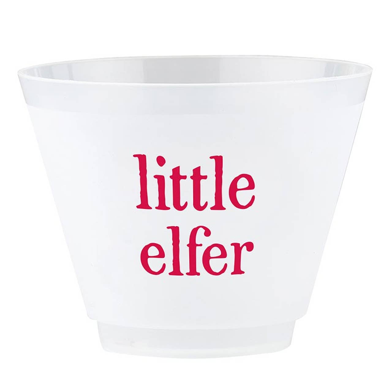 Little Elfer Frosted Cup - Set of 8