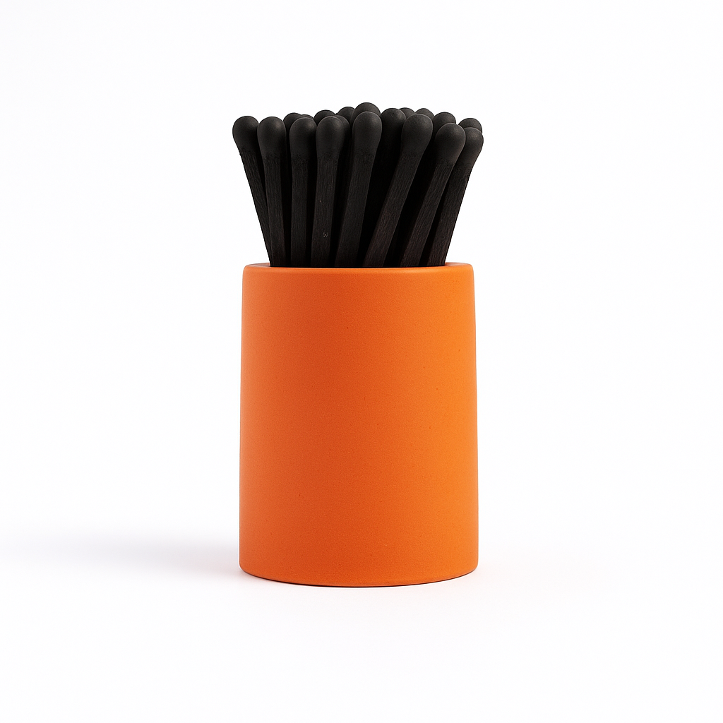 Orange Round Match Strike