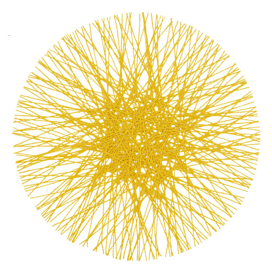 Yellow Straw Placemat