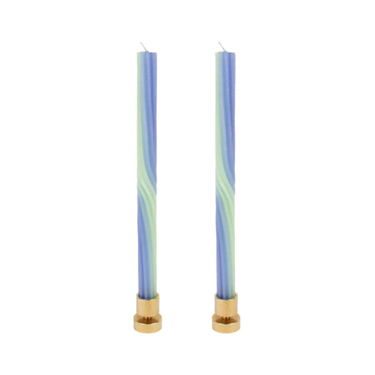 Pivot Candles, Lavender & Green (2 Pack)