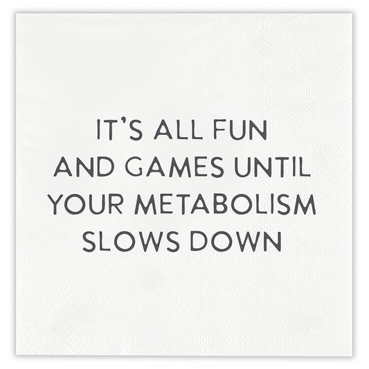 Fun & Games Cocktail Napkins