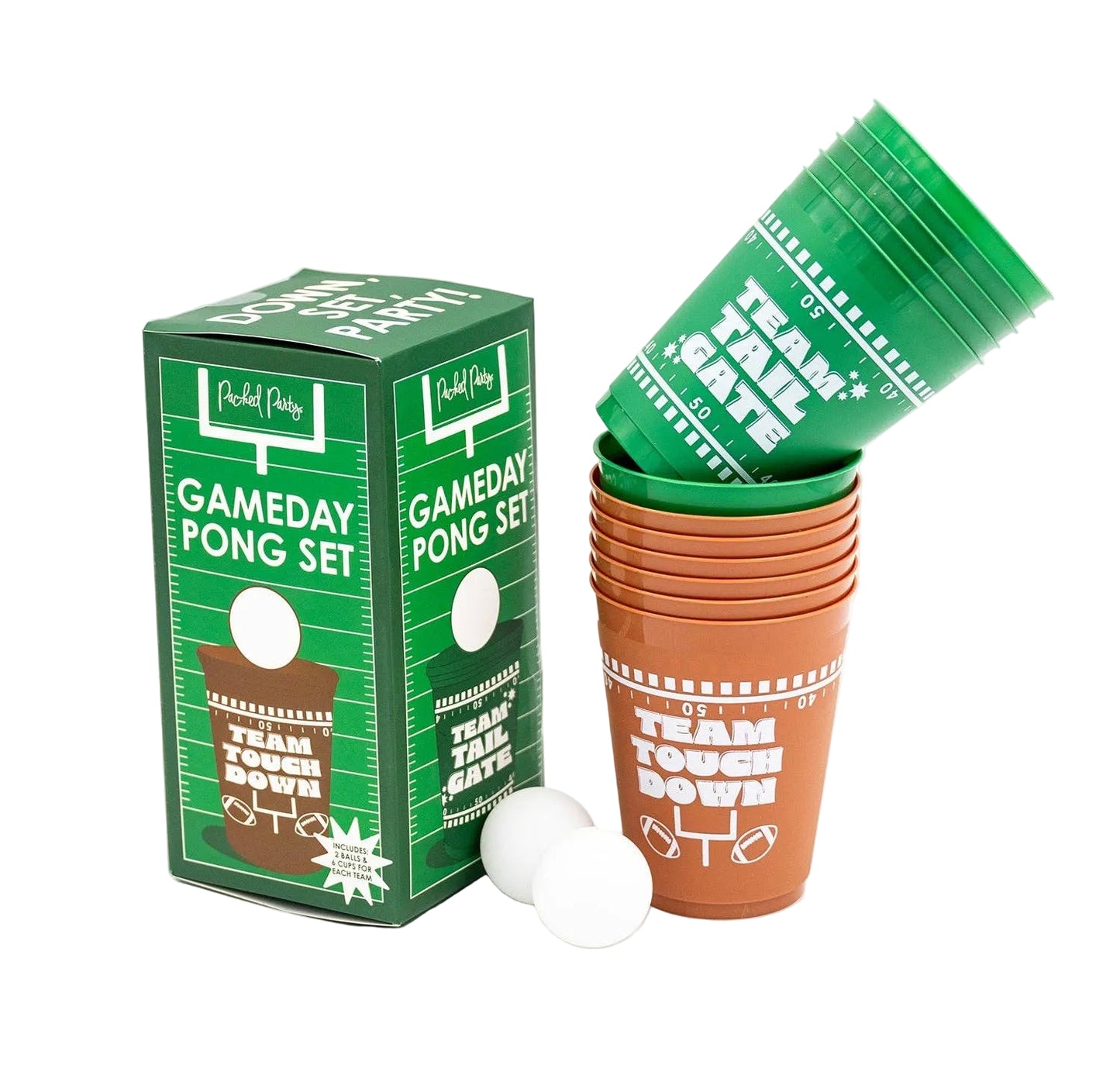 Game Day Pong Party Set